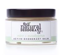 Natural Deodorant Co Active Deodorant Balm - Mint & Eucalyptus - 55g