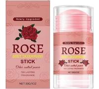 Natural Deodorizing Body Care Stick, Rose Scent, Odor Control for Underarms, Hands & Feet, Plant Glycerin & Vitamin E Enriched, Body Odor Stick (1Pcs)