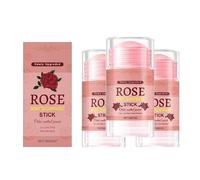 Natural Deodorizing Body Care Stick - Rose Smell, Body Odor Stick, Natural Fragrance, Sweating Under the Armpit to Removes Odors, Suitable for Underarms, Hands, Chest (3pcs)