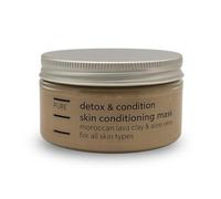 Natural Detox Face Mask & Skin Conditioner - Purifying Clay Treatment for Deep Pore Cleansing and Hydration, 100g by PURE Spa Skincare
