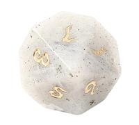 Natural Dice Multi-faceted Different Sizes Digital Number For Kids Educational Toys Board Game Digital Polyhedral Role Playing Multi Sided