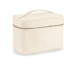 Natural Dipped Base Accessory Make-up Travel Bag with Zip