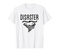 Natural Disaster Value Graphic T-Shirt, Men, White, M