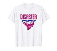 Natural Disaster Value Graphic T-Shirt, Men, White, M