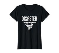 Natural Disaster Value Graphic T-Shirt, Women, Black, S