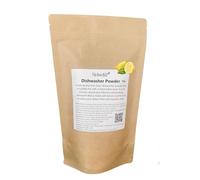 Natural Dishwasher Powder 1kg, Non-Toxic and Eco-Friendly Dish Cleaning, Plant Based and Effective Dishwasher Detergent with lemon Essential Oil
