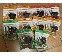 Natural Dog Pet Treats, Chicken, Duck and Beef Variety Pack, 300g Bumper Packs, Set of 10