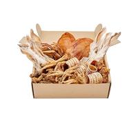 Natural Dog Treat Box, Rabbit, Chicken, Pork, Duck, 50 Pieces