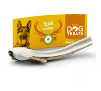 Natural Dog Treats - 100% Natural Deer Antler - Eco-Friendly Dog Bone - Chew Toy - Pet Toys - Size L (81-120g)