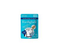 Forthglade Natural Dog Treats - Good Gut Health (8 x 90g Bags) Hypoallergenic & Grain Free Dog Treats with Chicken, Soft Dog Treats, for All Dogs*, Resealable Bags