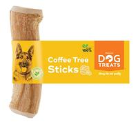 Natural Dog Treats Legno di Caffè per Cani Bastoni da Masticare Giochi in Legno Masticativi Naturali Coffee Stick per Animali Domestici Dimensione Media 1U