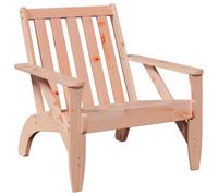 (natural douglas, 1 pcs) vidaXL Garden Adirondack Chairs Outdoor Chair Picnic Chair Solid Wood Pine