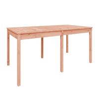 (natural douglas, 159.5 x 82.5 x 76 cm) vidaXL Garden Table Patio Table Wooden Dining Coffee Table Solid Wood Douglas
