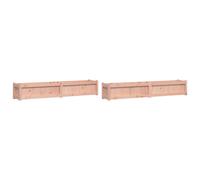 Garden Planters Patio Flower Pot Plant Pot Planter Box Solid Wood Pine vidaXL