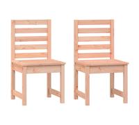 (natural douglas, 40.5 x 48 x 91.5 cm) vidaXL Garden Chairs Outdoor Chair Wooden Chair Seating Patio 2 pcs Pinewood