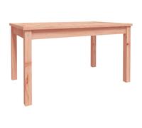 vidaXL Natural Solid Douglas Wood Slatted Garden Table 82.5 x 50.5cm - Size: 45 x 82.5 x 50.5cm - Brown - Wilko