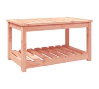 (natural douglas, 82.5 x 50.5 x 45 cm) vidaXL Garden Table White Solid Wood Pine Outdoor Table Multi Colours/Sizes