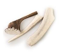 Natural Dragonfly Products - 100% Natural Deer Split Antler for Dogs Premium Long Lasting, low fat, healthy Dog Chew - dental health (Large)