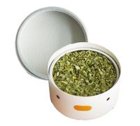 Natural Dried Catnip - Cat Nip | Crushed Catnip Leaves | Pet Training Food Supplements Powder Relaxation Treats for Dogs Puppies Cats and Kittens to Support Calm Behavior and Focus