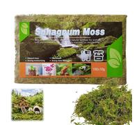 Natural Dried Sphagnum Moss for Plants,Reptiles & Terrariums,150g Soft Green Artificial Faux Moss for Indoor Plant Pots,Succulents,DIY Craft Projects and Live Gardens,Sphagnum Mo/ss Reptile