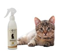 Natural Dry Shampoo Spray for Cats, 250ml - Cat bath Without Water or Rinse Need - Waterless Conditioner, for Effective Dry Cleaning - Linea 101