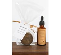 Natural Duo: Sidr Soap + 100% Herbal Oil, Glass Bottle with Dropper, 50 ml, with Argan and Aromatic Herbs