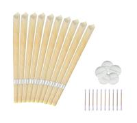 Natural Ear Candles Beeswax Candling Cones With 5 Tray