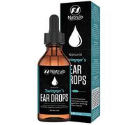 Natural Ear Drops for Swimmers Ear, Allergy Relief, Itching - Swimmers Ear Drops for Clogged Ears, Itchy Ears, Soothing Ear Pain, Earache - Drying Ear Oil Treatment for Surfer, Swimming, Kids, Adult