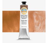 Natural Earth Paint : Acrylik Paint : 59ml : Copper Mica