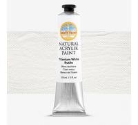 Natural Earth Paint : Acrylik Paint : 59ml : Titanium White Rutile