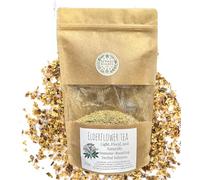 Natural Elderflower Tea 100g | Premium Loose Leaf Teas 100g (50 cups) | Flower Tea | 100% Natural Elderflower Flowers | Dried Flower Tea Infusions