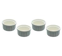 Natural Elements 10 cm Stoneware Ramekins, Set of 4