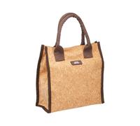 Eco-Friendly Cork Lunch Bag Natural Elements Brown One Size