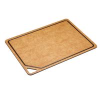 KitchenCraft Natural Elements Eco Chopping Board, Craft Paper/Resin, Brown, 44 x 32.5 cm