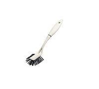Natural Elements Eco Friendly Washing Up Brush, Recycled Plastic with Non Scratch Straw Bristles, Fantail Style, Grey, 29cm