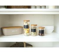 Natural Elements Medium Glass Storage Canister Natural Elements Multicolor