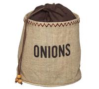 KitchenCraft Natural Elements Onion Jute Sack Storage Bag Eco-friendly