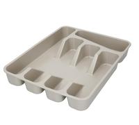 Natural Elements Recycled Plastic Cutlery Tray - Cream - PET - Tableware