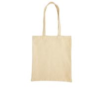 Natural Elements Reusable Shopping Bag, Foldable Vegan Tote, 41 x 37cm in Brown | Size: 41 x 37 cm Natural Elements Brown 41 x 37 cm