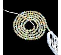 Natural Ethiopian Welo Opal Fire 2mm-2.5mm Micro Faceted Rondelle Beads ~ AA Ethiopian Opal Semiprecious Gemstone Loose Beads ~ 13" Strand