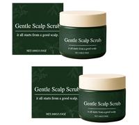 Natural Exfoliating Scalp Scrub, Deeply Cleansing & Nourishing Exfoliating, Relieve Itchy Scalp & Dandruff, Gentle Formula, Moisturizing and Comfortable for All Hair Types