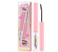 Natural Eyebrow Gel,Clear Brow Gel for Shaping Eyebrow,Eyebrow Glue,Quickly Dry clear Mascara and Brow Gel,Brow Gel with Blush,Portable Design &Long Lasting,Waterproof Essence Brow Gel for Women&Girls