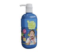 Natural Face & Finger Paint - 1000 ml bottle dispenser - blue