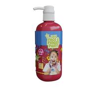 Natural Face & Finger Paint - 1000 ml Bottle Dispenser - Red