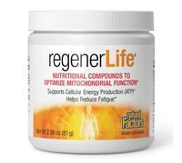 Natural Factors RegenerLife Powder, Supports Cellular Energy and Reduces Fatigue, 2.86 oz
