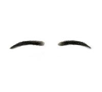 Natural Fake Eyebrow - Human Hair Material, Eyebrow Stickers | Crochet Handmade False Invisible Brows 15g, Realistic Natural For Film Makeup And Daily Use
