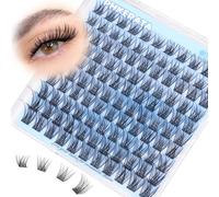 Natural False Eyelashes Cluster Eyelashes Cluster Eyelashes Pack of 110 Cluster Eyelashes Cluster Eyelashes Individual Eyelashes 3D Individual Eyelashes with Soft Band 10 mm 16 mm