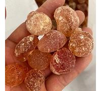 Natural Fat Ambers Resin Crystal Rough Stone Fire-Free Aroma Diffuser Raw Amber Stone Ornaments Healing Energy Collection Decor,100g (Not Washable)