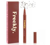 Natural Faux Freckles Pen, Waterproof & Quick-Drying - Fine Tip Freckle Makeup Pen for Realistic, Soft Freckles & Effortless Sunkissed Look - Long-Lasting, Skin-Friendly (03# Dark Brown)