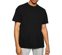 Natural Feelings Men Undershirt Black Shirt Tops for Men Crew Neck T-Shirts 3 Pack S